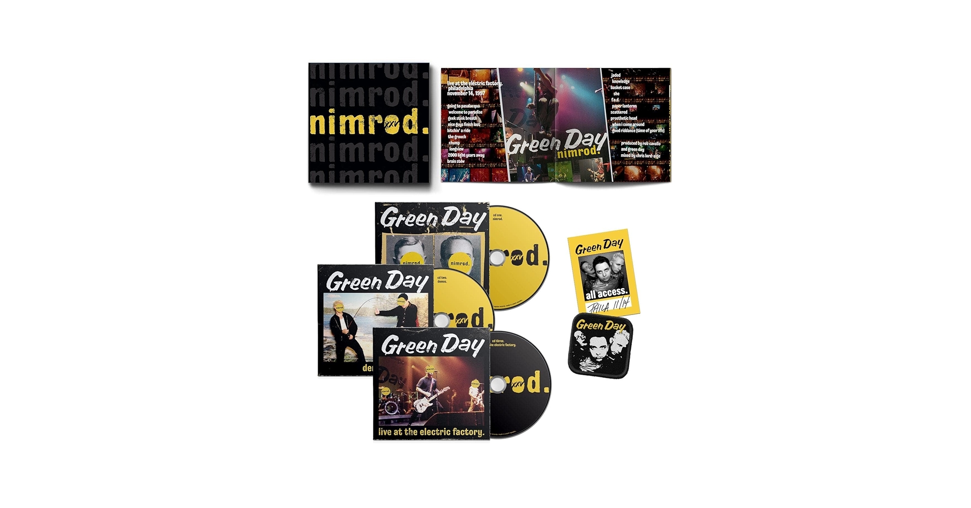 Nimrod (25th Anniversary Edition) レコード新品 Green Day - Nimrod (25th Anniversary Edition) - Amazon.com Music